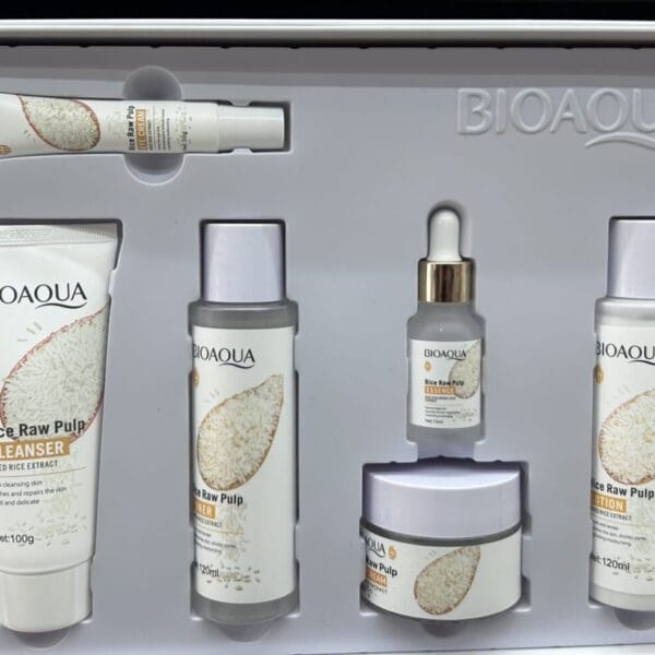BIOAQUA სახის მოვლის ნაკრები ბრინჯის ექსტრაქტით
