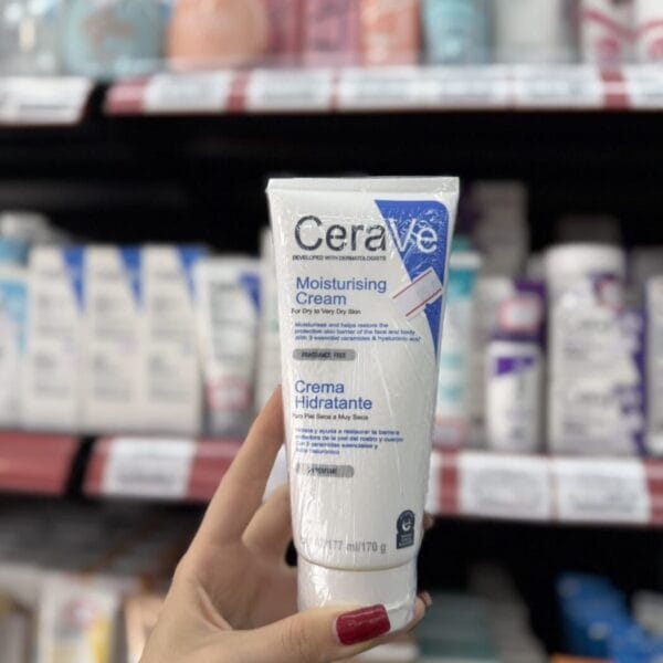 CeraVe Moisturising Cream დამატენიანებელი სახისა და ტანის კრემი