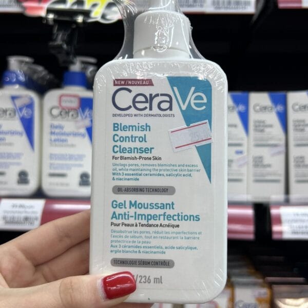 CERAVE სახის დასაბანი გელი პრობლემური კანისთვის (236 მლ)