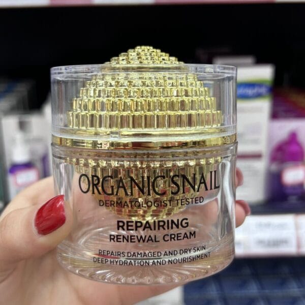 Organic Snail სახის აღმდგენი კრემი