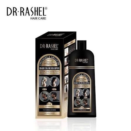 DR. RASHEL თმის შესაღები შამპუნი (ნატურალური შავი)