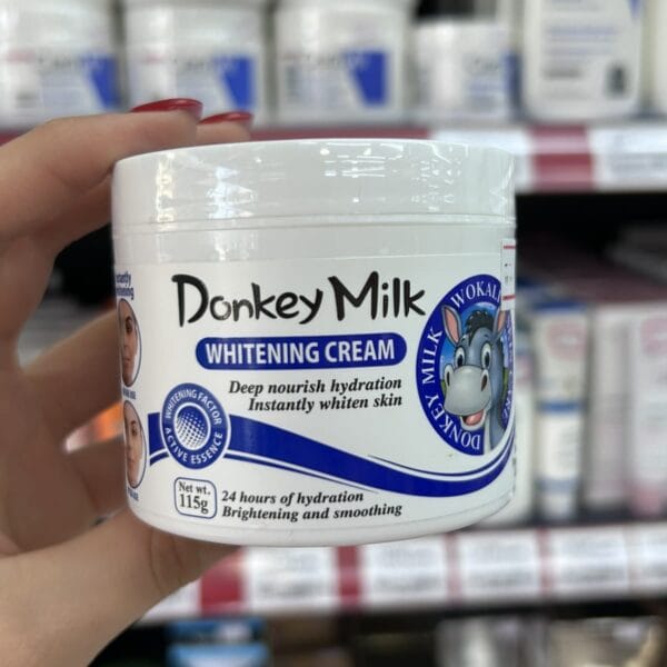 Donkey Milk ვირის რძის მათეთრებელი კრემი (115 გრ)