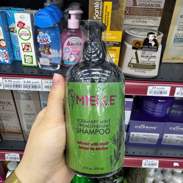 MIELLE როზმარინის შამპუნი (Rosemary Mint 355 მლ)