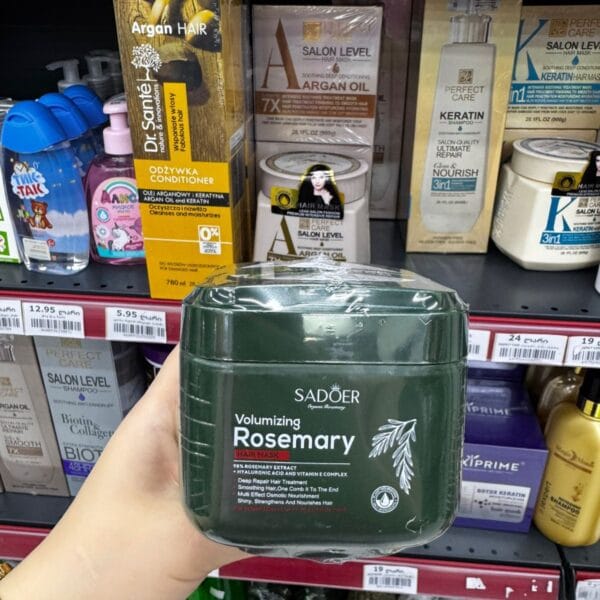 SADOER როზმარინის თმის ნიღაბი (Volumizing Rosemary)