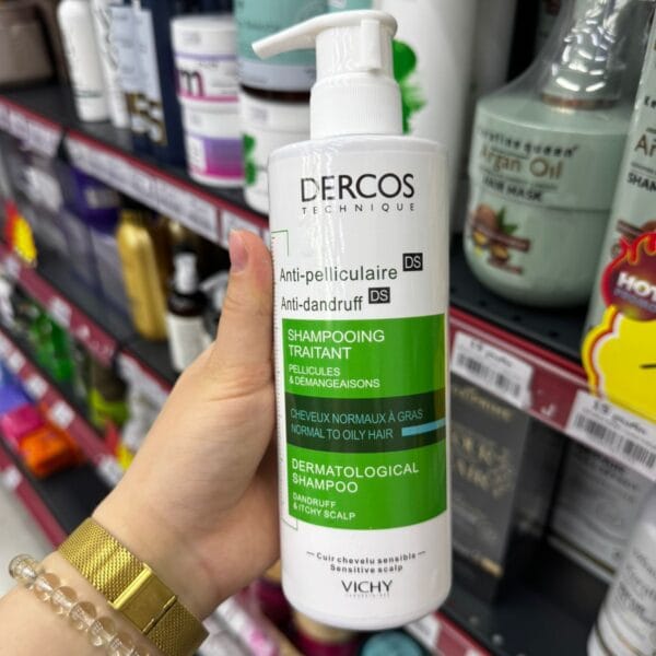 VICHY Dercos ქერტლის საწინააღმდეგო შამპუნი