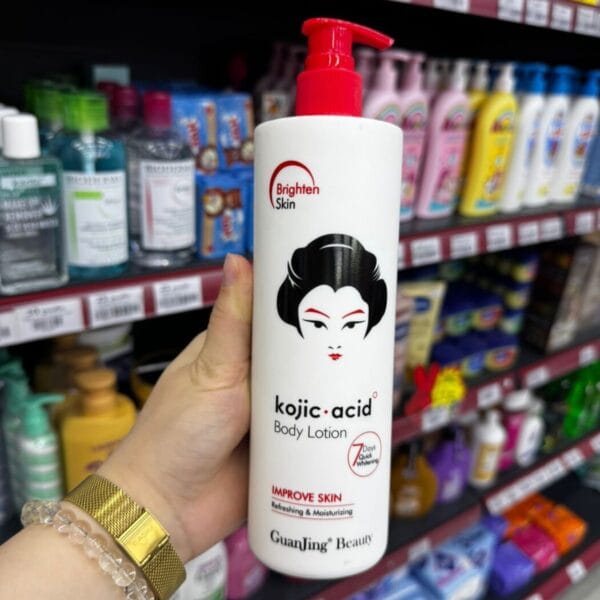 GuanJing Beauty Kojic Acid ტანის ლოსიონი