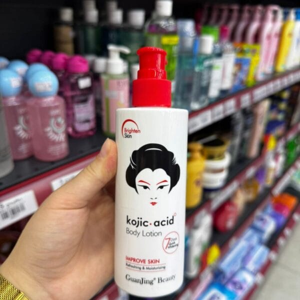 GuanJing Beauty Kojic Acid Body Lotion ტანის მათეთრებელი და დამატენიანებელი ლოსიონი