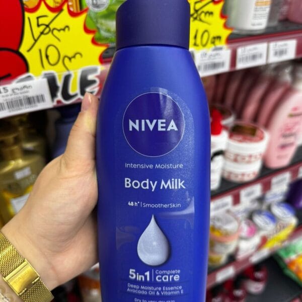 NIVEA Intensive Moisture Body Milk ტანის ინტენსიური რძე-ლოსიონი