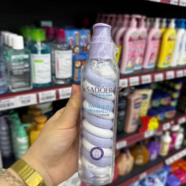 SADOER Vanilla Marshmallow Body Lotion ტანის კრემ-ლოსიონი