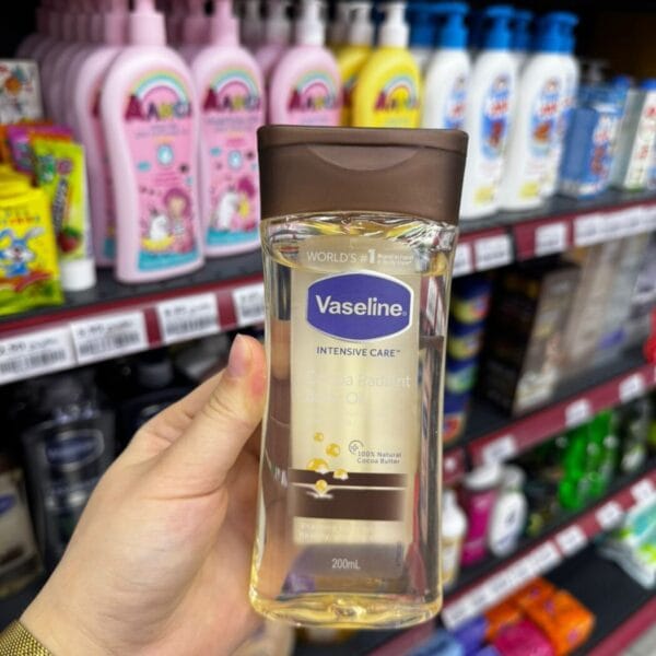 Vaseline Intensive Care Cocoa Radiant Body Gel Oil ტანის ზეთოვანი გელი