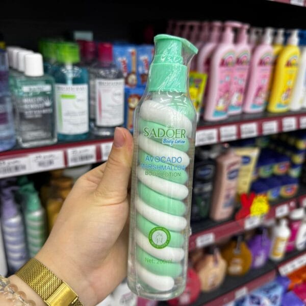 SADOER Avocado Marshmallow Body Lotion ტანის კრემ-ლოსიონი