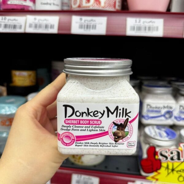 Donkey Milk ტანის სკრაბი