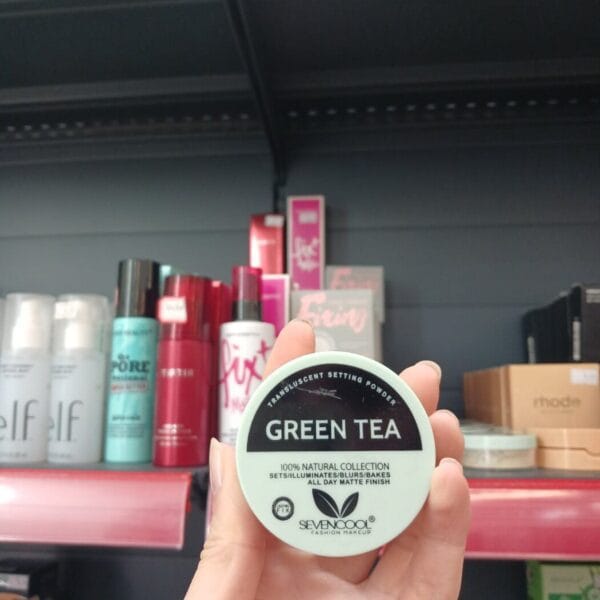 GREEN TEA დამაფიქსირებელი პუდრა
