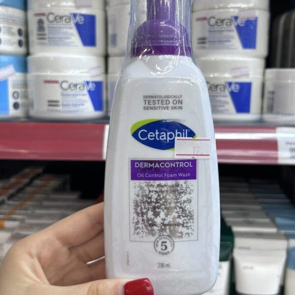 Cetaphil-ის სახის დასაბანი ქაფი