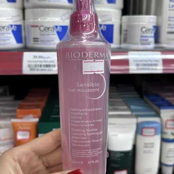 Bioderma-ს სახის დასაბანი გელი