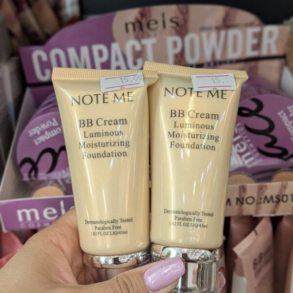 Note Me BB Cream კანის ტონის გასათანაბრებელი