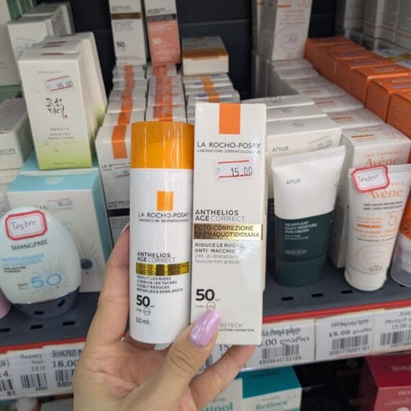 La Roche-Posay Anthelios Age Correct SPF 50 მზისგან დამცავი
