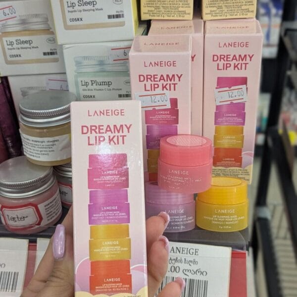 LANEIGE Dreamy Lip Kit ტუჩის მოვლისა და ინტენსიური დამატენიანებელი