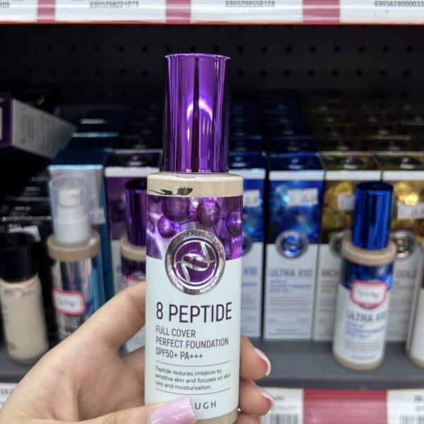 8 Peptide SPF50+ PA+++ ტონალური კრემი