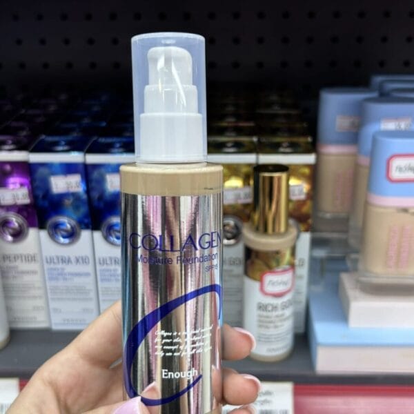 llagen Moisture Foundation SPF 15 ტონალური კრემი