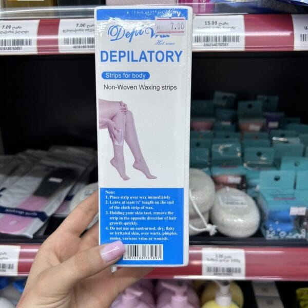 Depi Roll Non-Woven Waxing Strips დეპილაციის ქაღალდის ზოლები