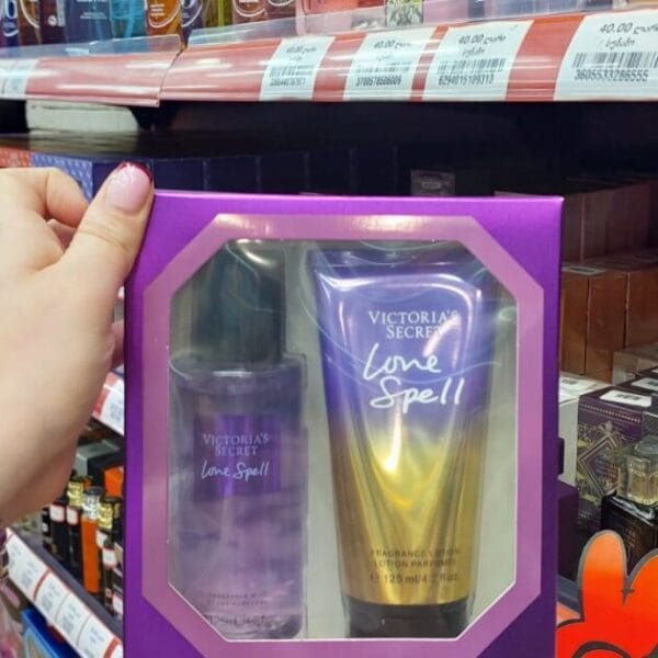 Victorias Secret-ის სპრეისა და ლოსიონის სასაჩუქრე ნაკრები