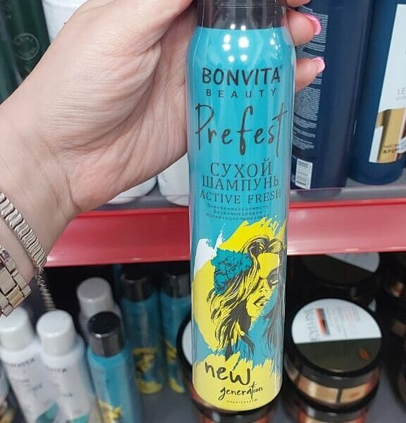 BONVITA Beauty Prefest – მშრალი შამპუნი Active Fresh | 200 მლ