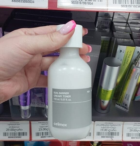 celimax Dual Barrier დამატენიანებელი ტონერი | 150 მლ