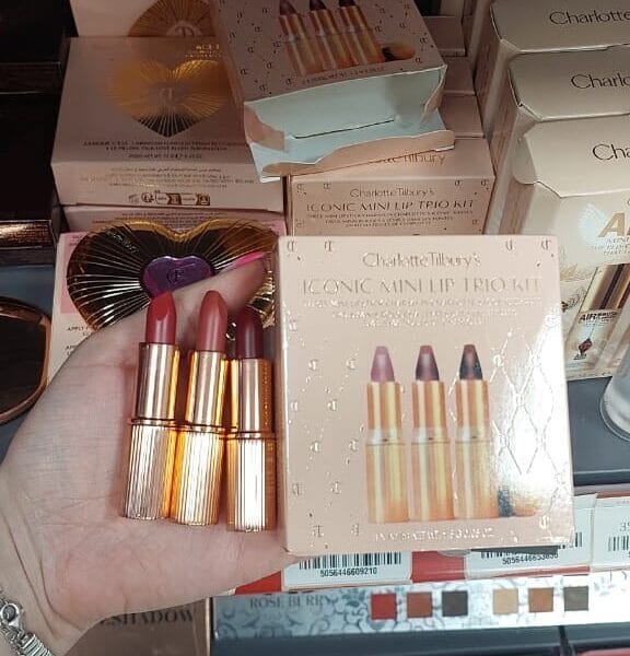 Charlotte Tilbury ტუჩსაცხების ნაკრები (3 x 1.5 გრ)