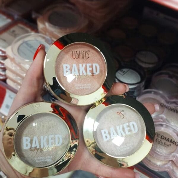 USHAS Baked Highlighter სახის ჰაილაითერი