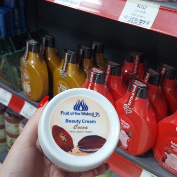 Fruit of the Wokali Cocoa Beauty Cream კაკაოს სხეულის კრემი