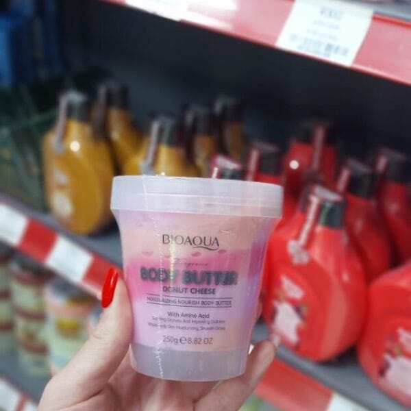 BIOAQUA Rose Butter Body Cream ვარდის სხეულის კრემი