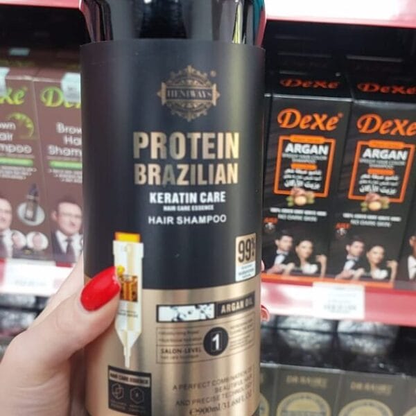 Protein Brazilian Keratin Care Hair Shampoo ბრაზილიური კერატინის შამპუნი
