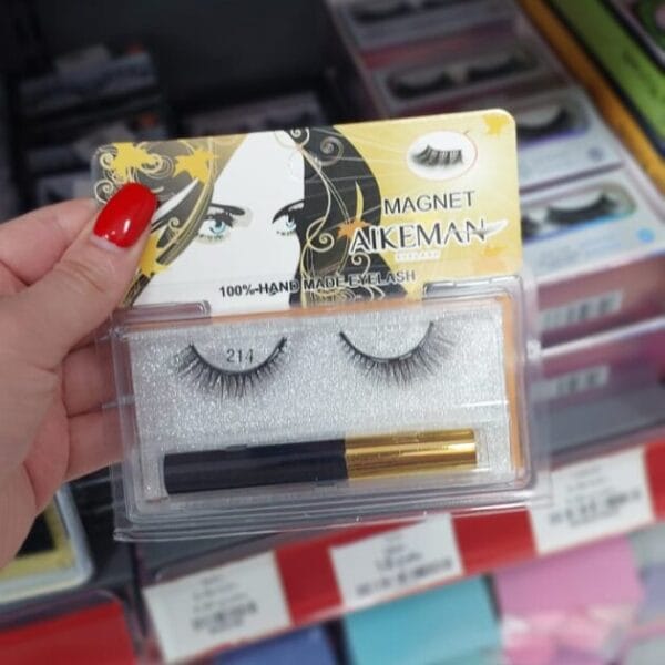 AIKEMAN Magnet Eyelashes მაგნიტური ხელოვნური წამწამები