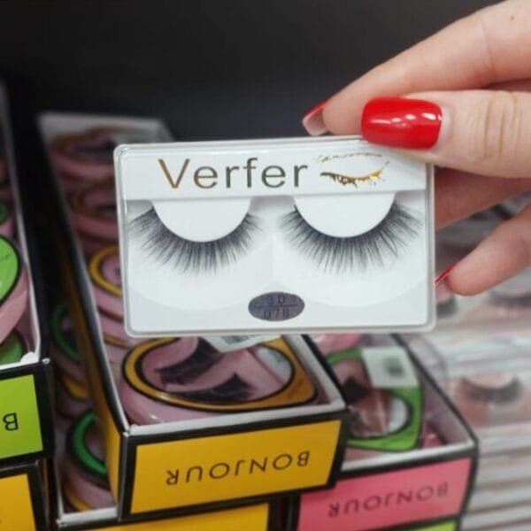 Verfer False Eyelashes ხელოვნური წამწამები