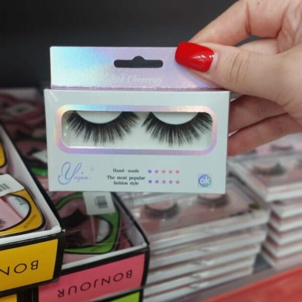 3D False Eyelashes ხელოვნური წამწამები