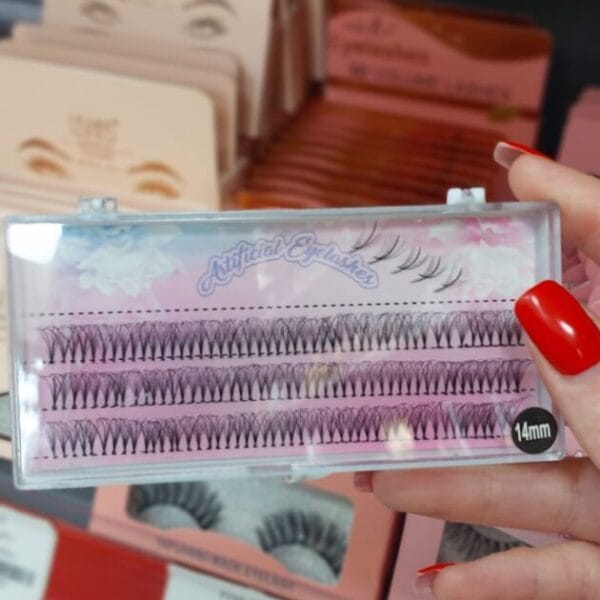 14mm Individual Cluster Lashes ხელოვნური წამწამები