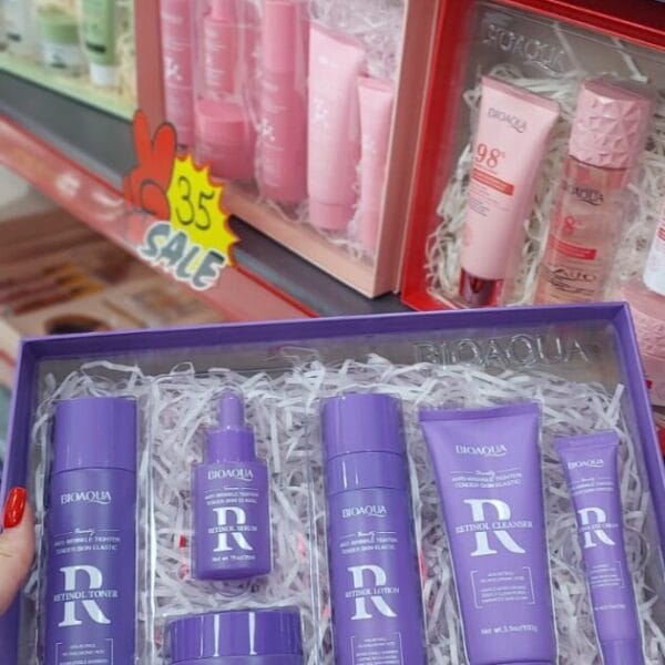 BIOAQUA Retinol Skin Care Set რეტინოლის სახის მოვლის ნაკრები