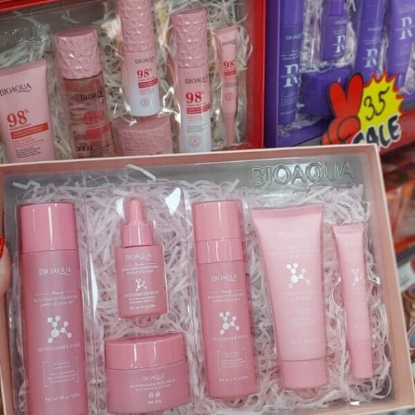 BIOAQUA Nicotinamide Skin Care Set ნიაცინამიდის სახის მოვლის ნაკრები