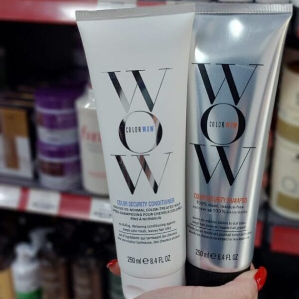 COLOR WOW Color Security Shampoo and Conditioner შამპუნისა და კონდიციონერის ნაკრები