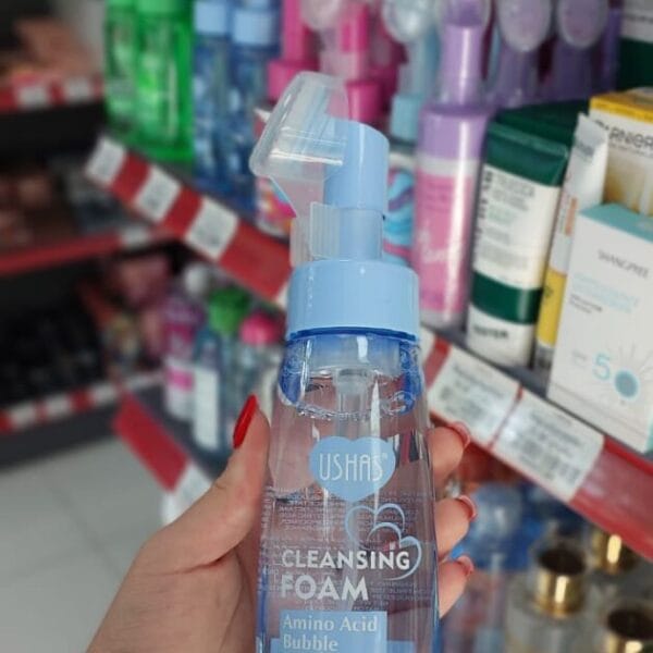 USHAS Amino Acid Cleansing Foam სახის გამწმენდი ქაფი