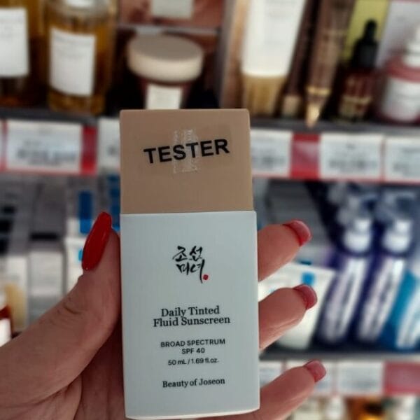 Beauty of Joseon Daily Tinted Fluid Sunscreen SPF 40 სახის ტონალური მზისგან დამცავი