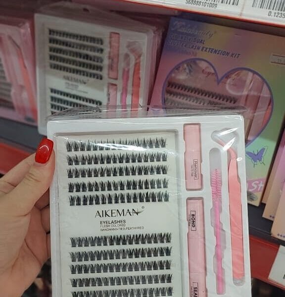 AIKEMAY DIY Eyelashes წამწამების დაგრძელების ნაკრები