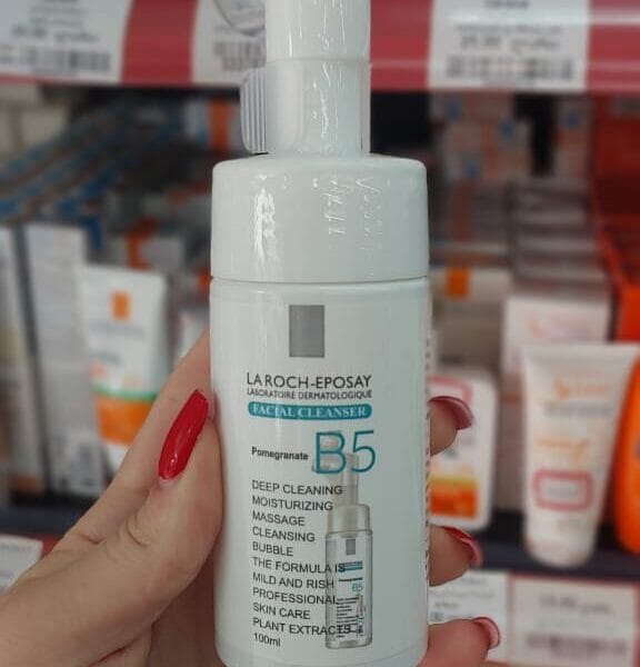 LA ROCHE POSAY B5 Deep Cleansing Moisturizing Massage სახის გამწმენდი ქაფი