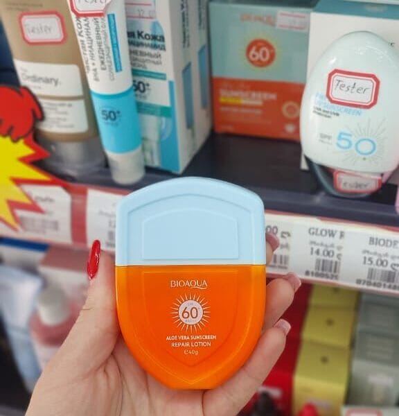 BIOAQUA SPF 60 Sunscreen Cream მზისგან დამცავი კრემი