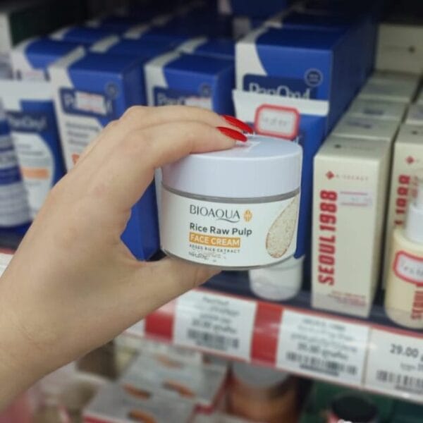 BIOAQUA Rice Raw Pulp Face Cream სახის კრემი